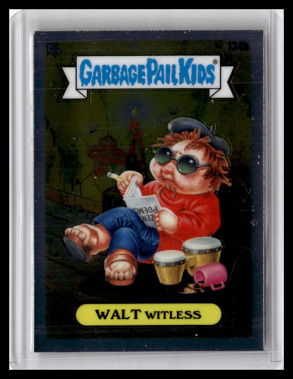 2021 Topps Chrome Garbage Pail Kids Original Series 4 #134b Walt Witless