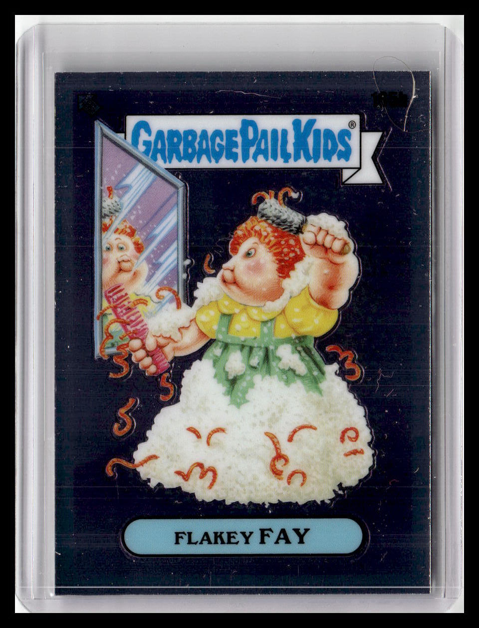 2021 Topps Chrome Garbage Pail Kids Original Series 4 #165b Flakey Fay