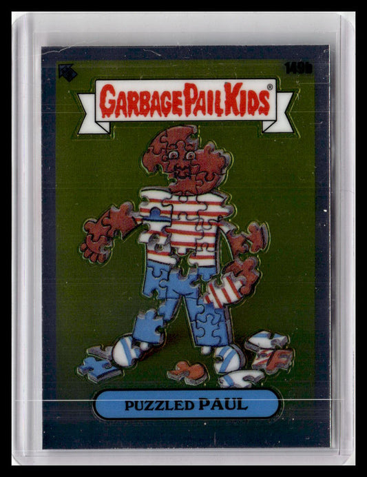2021 Topps Chrome Garbage Pail Kids Original Series 4 #149b Puzzled Paul