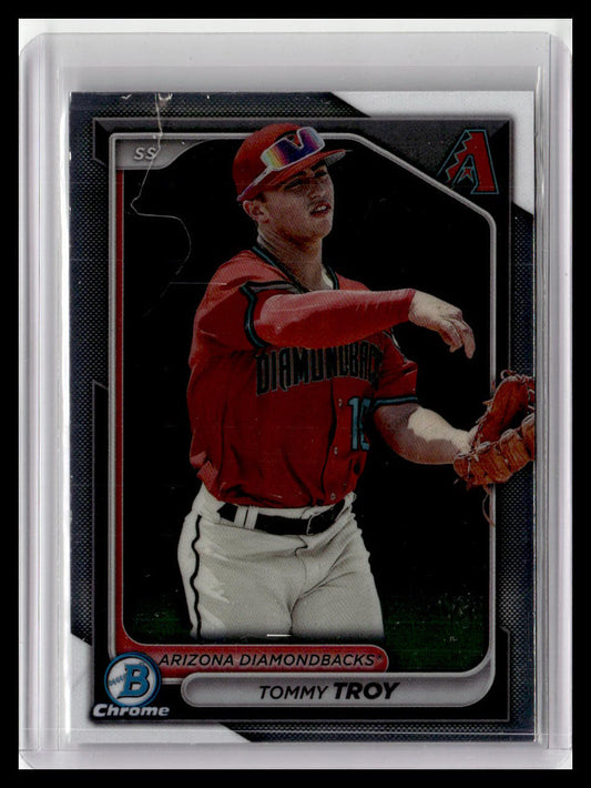 2024 Bowman #BCP-76 Tommy Troy Chrome Prospects