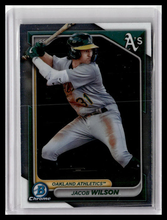 2024 Bowman #BCP-3 Jacob Wilson Chrome Prospects