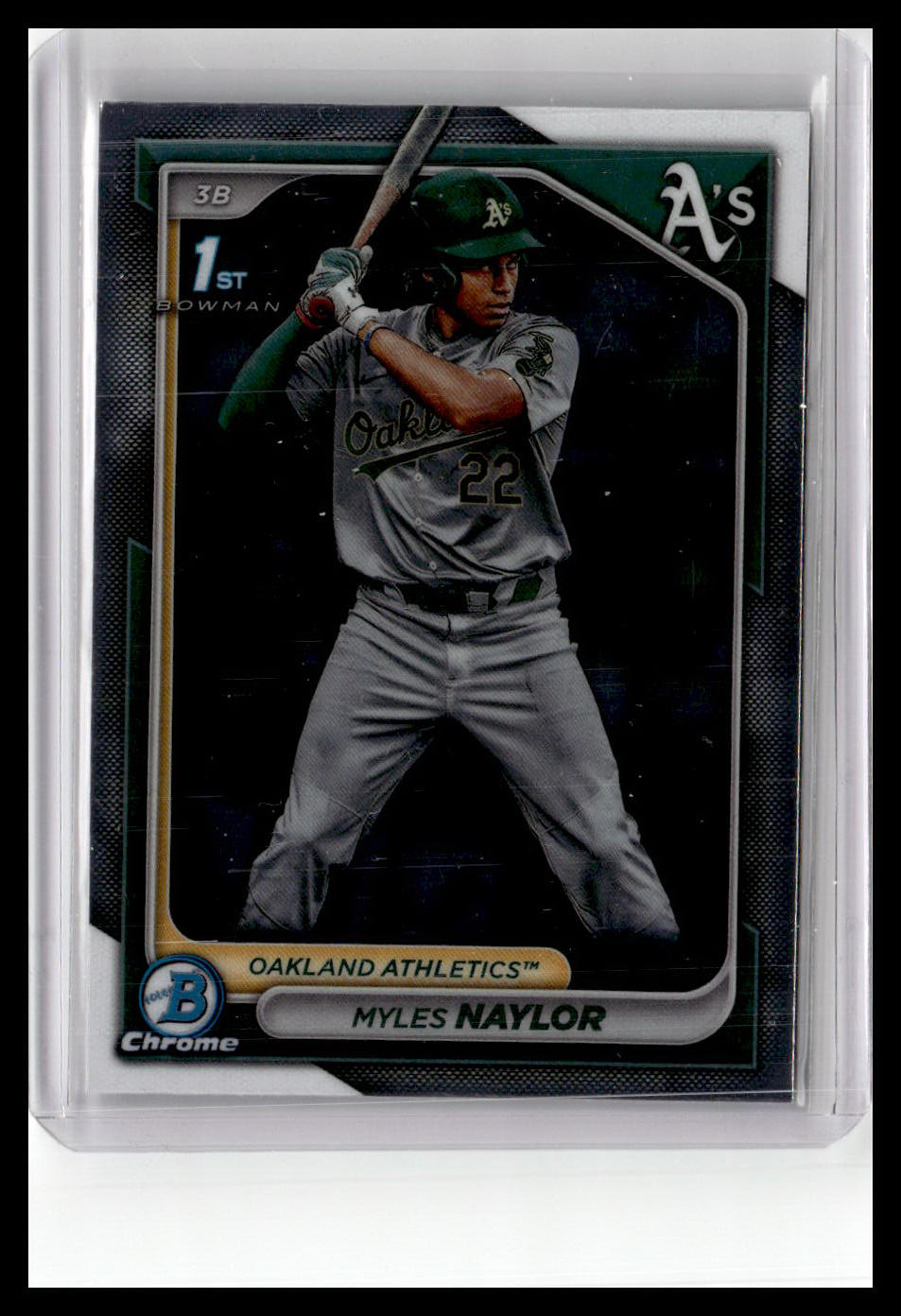 2024 Bowman #BCP-136 Myles Naylor Chrome Prospects