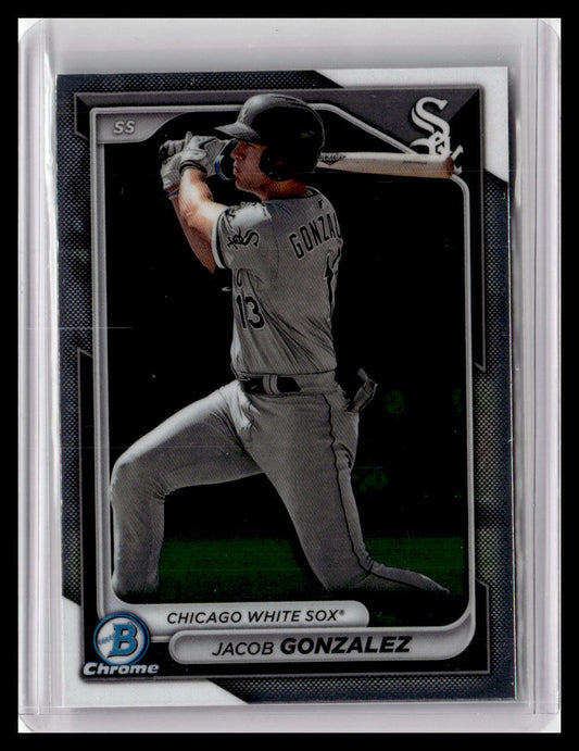 2024 Bowman #BCP-41 Jacob Gonzalez Chrome Prospects