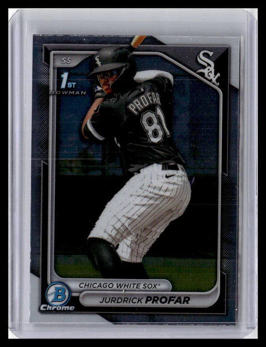 2024 Bowman Chrome #BCP-218 Jurdrick Profar Prospects