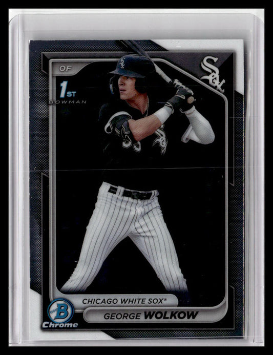2024 Bowman #BCP-144 George Wolkow Chrome Prospects