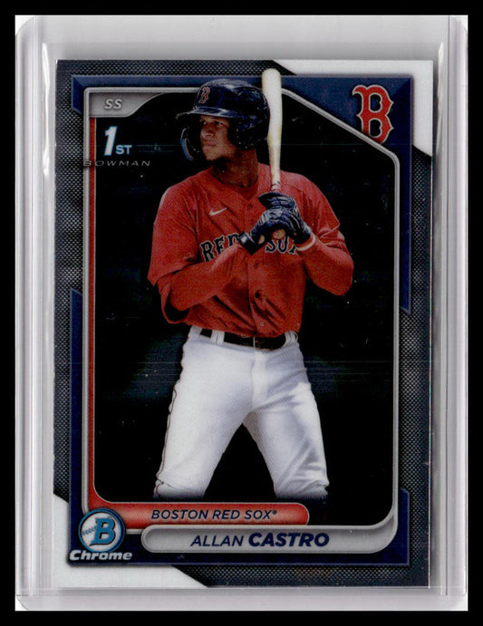 2024 Bowman #BCP-14 Allan Castro Chrome Prospects