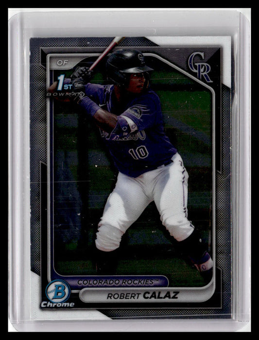 2024 Bowman #BCP-131 Robert Calaz Chrome Prospects