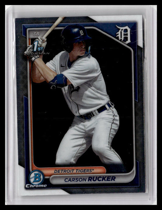 2024 Bowman #BCP-65 Carson Rucker Chrome Prospects