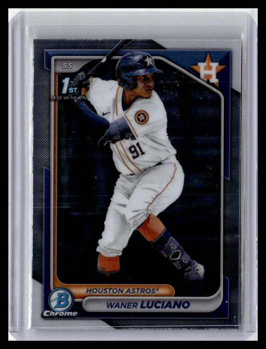 2024 Bowman Chrome #BCP-208 Waner Luciano Prospects