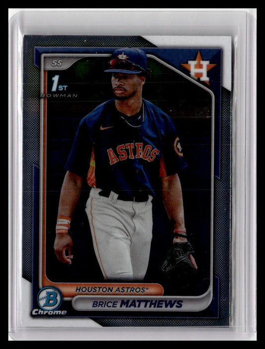 2024 Bowman #BCP-69 Brice Matthews Chrome Prospects