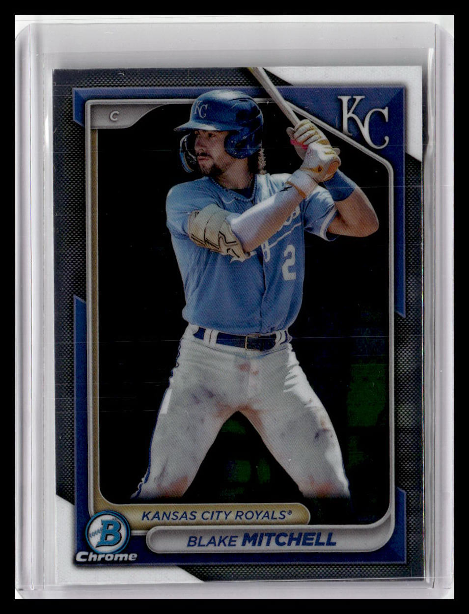 2024 Bowman #BCP-117 Blake Mitchell Chrome Prospects