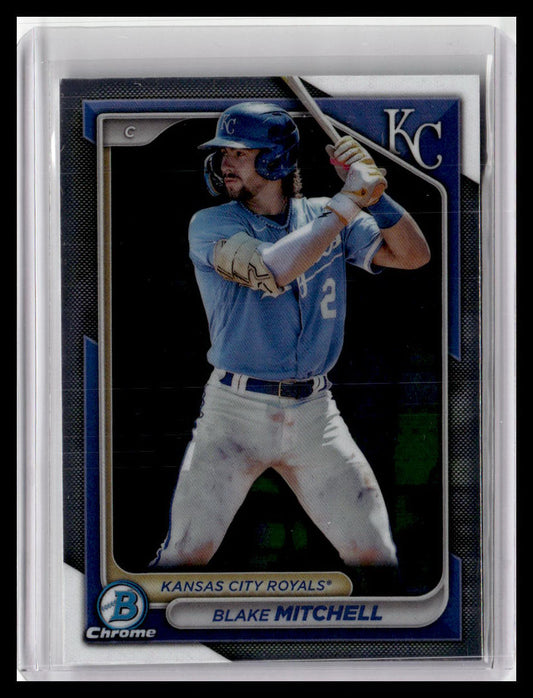 2024 Bowman #BCP-117 Blake Mitchell Chrome Prospects