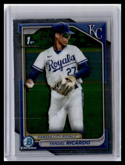 2024 Bowman Chrome #BCP-177 Yandel Ricardo Prospects
