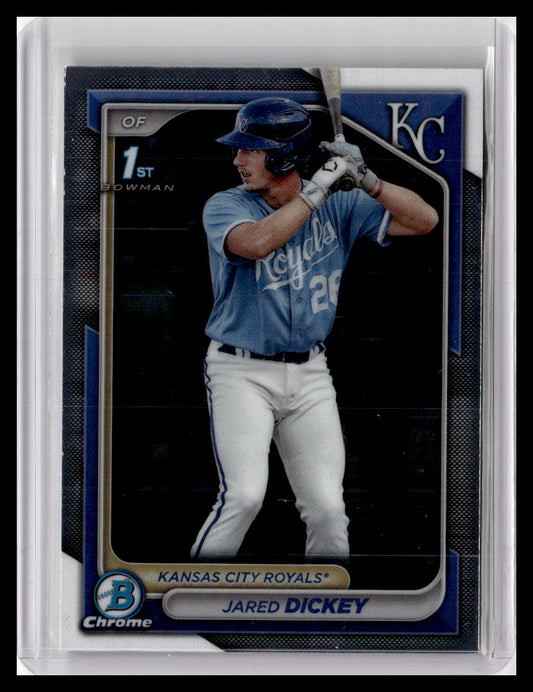 2024 Bowman #BCP-19 Jared Dickey Chrome Prospects