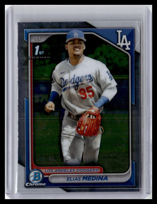 2024 Bowman Chrome #BCP-183 Elias Medina Prospects