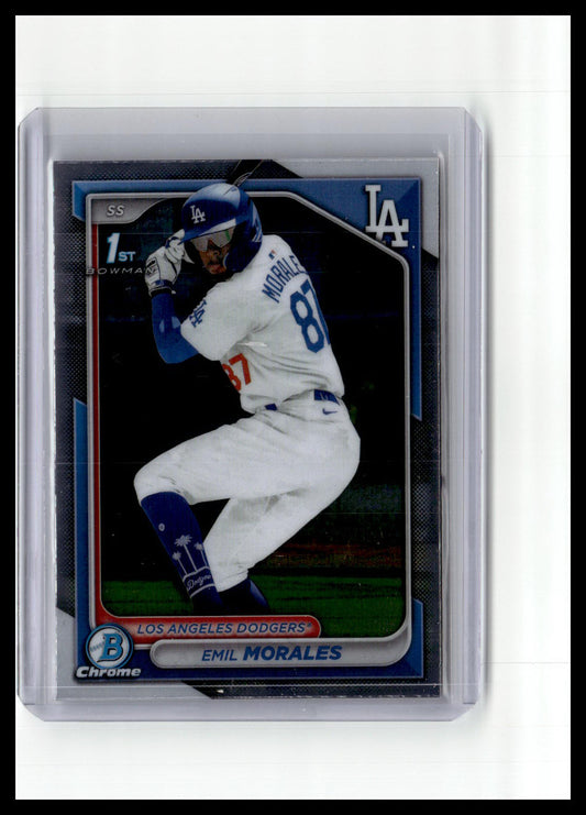 2024 Bowman Chrome #BCP-221 Emil Morales Prospects