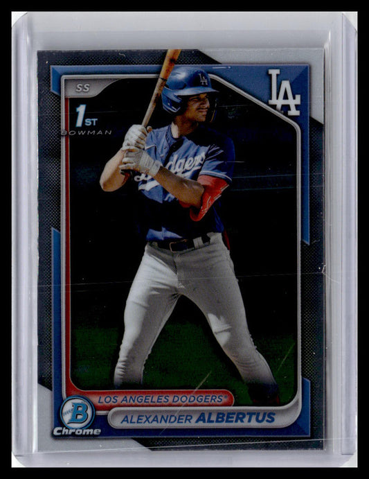 2024 Bowman Chrome #BCP-156 Alexander Albertus Prospects