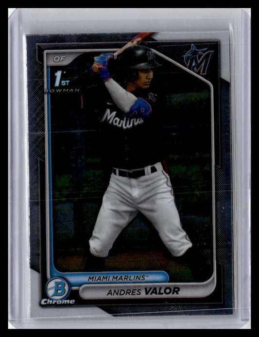 2024 Bowman Chrome #BCP-196 Andres Valor Prospects