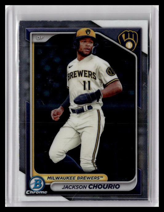 2024 Bowman #BCP-140 Jackson Chourio Chrome Prospects