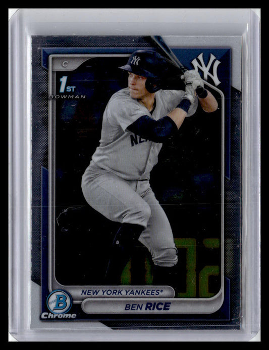 2024 Bowman Chrome #BCP-186 Ben Rice Prospects