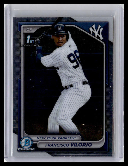 2024 Bowman Chrome #BCP-169 Francisco Vilorio Prospects
