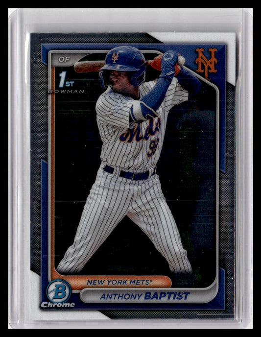 2024 Bowman #BCP-141 Anthony Baptist Chrome Prospects