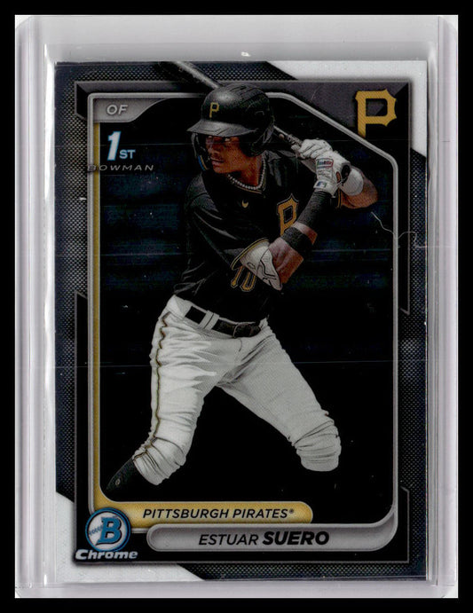 2024 Bowman #BCP-63 Estuar Suero Chrome Prospects