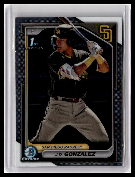 2024 Bowman #BCP-111 J.D. Gonzalez Chrome Prospects