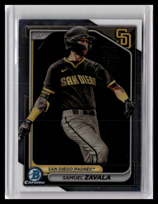 2024 Bowman #BCP-57 Samuel Zavala Chrome Prospects
