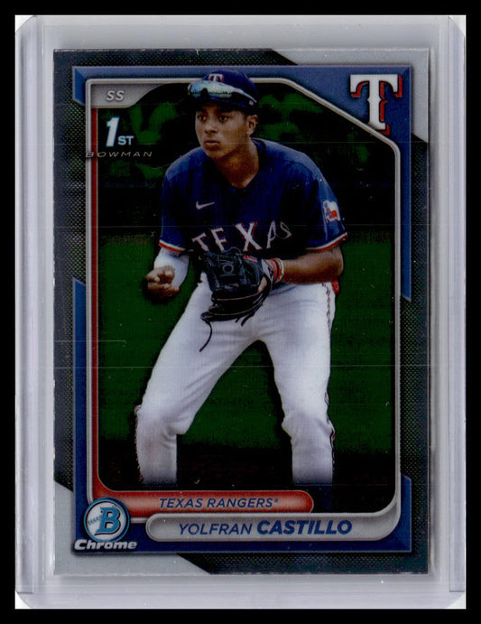 2024 Bowman Chrome #BCP-159 Yolfran Castillo Prospects