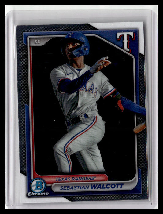 2024 Bowman #BCP-81 Sebastian Walcott Chrome Prospects