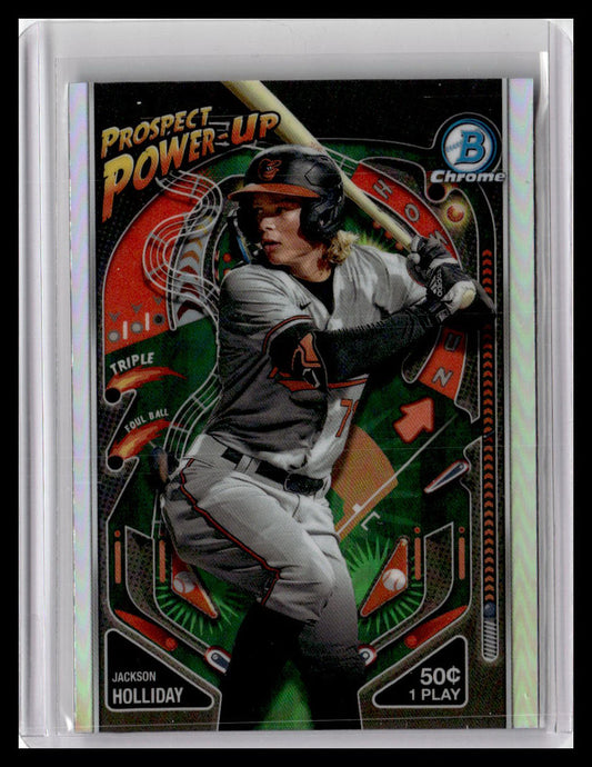 2024 Bowman #PP-5 Jackson Holliday Prospect Power-Up