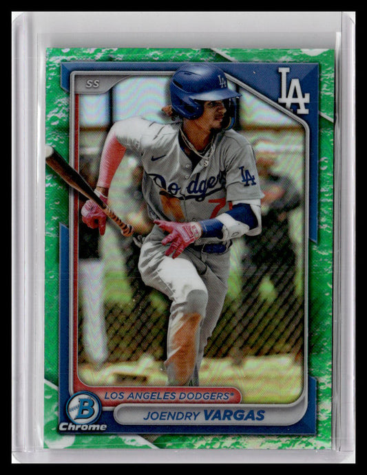 2024 Bowman #BCP-89 Joendry Vargas Chrome Prospects Lunar Glow Refractors