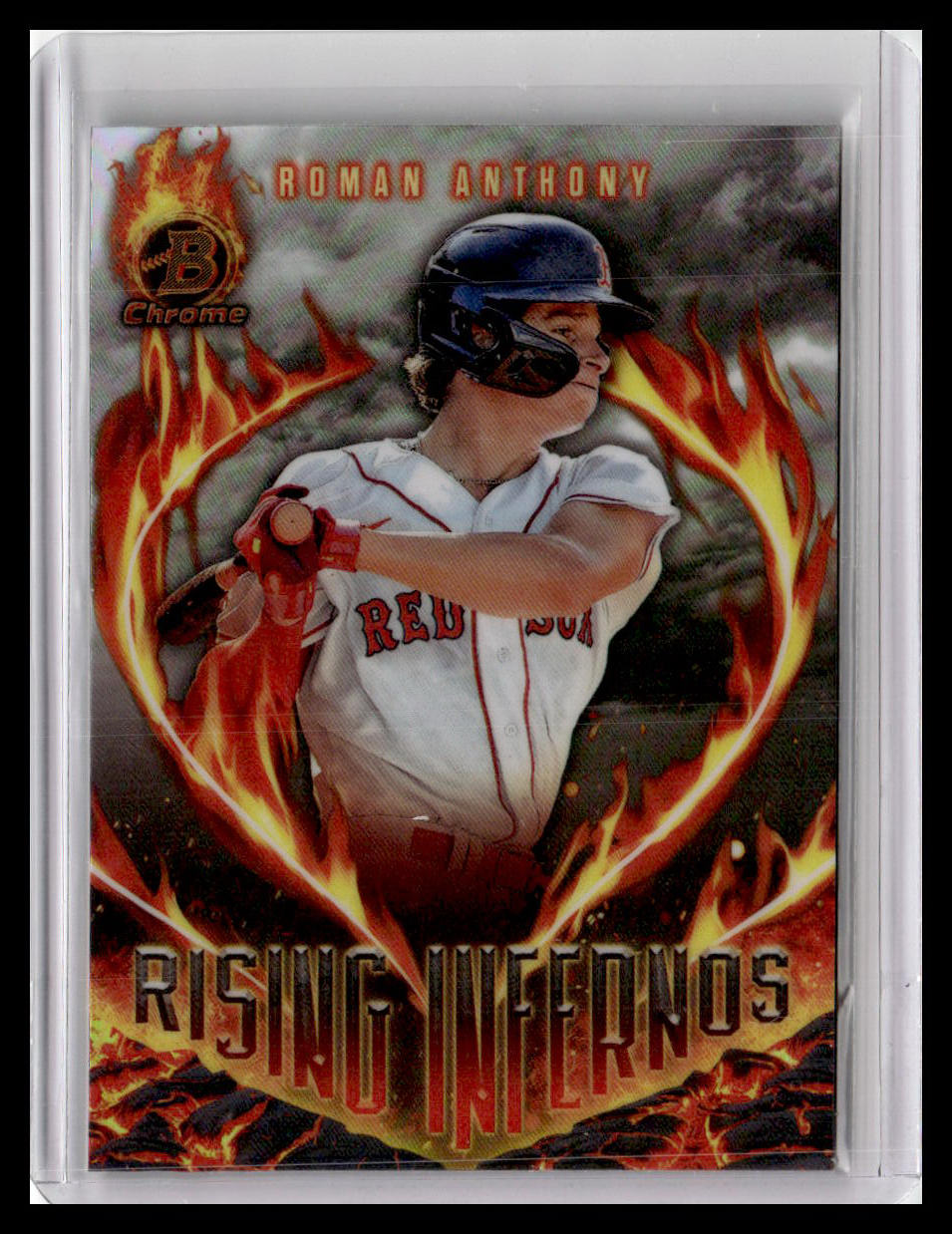 2024 Bowman #RI-18 Roman Anthony Rising Infernos