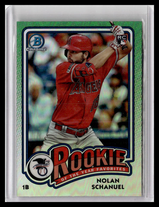 2024 Bowman #ROY-9 Nolan Schanuel Rookie of the Year Favorites