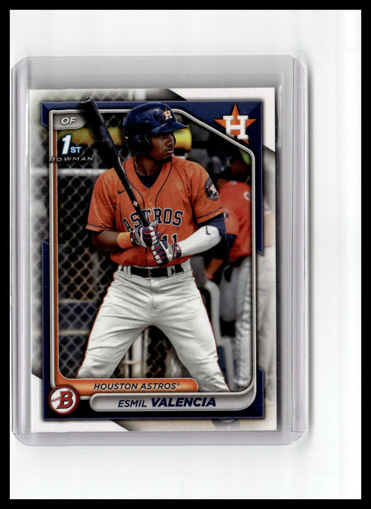 2024 Bowman #BP-75 Esmil Valencia Prospects