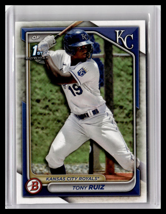 2024 Bowman #BP-80 Tony Ruiz Prospects