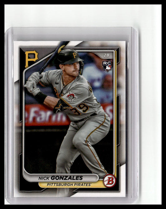 2024 Bowman #62 Nick Gonzales