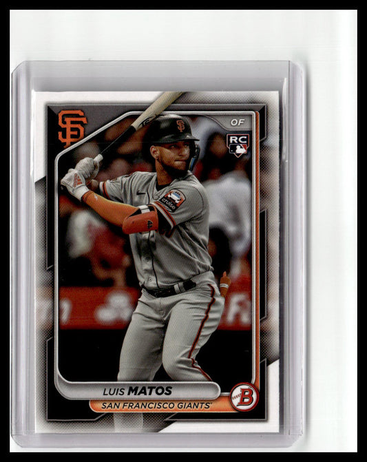 2024 Bowman #12 Luis Matos