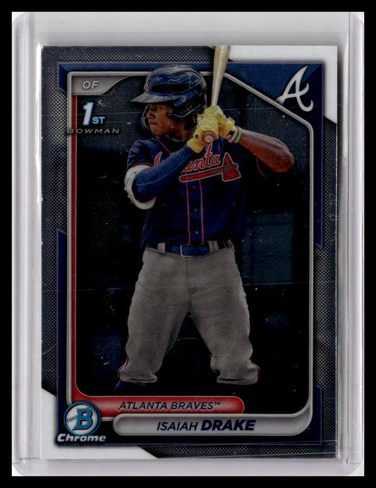 2024 Bowman #BCP-21 Isaiah Drake Chrome Prospects 1st Bowman