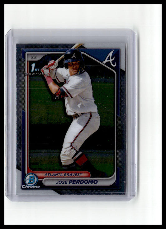 2024 Bowman Chrome #BCP-220 Jose Perdomo Prospects 1st Bowman