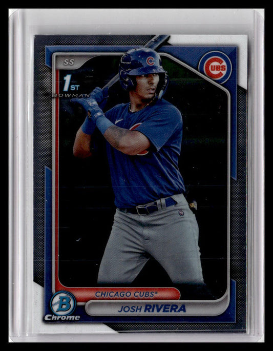 2024 Bowman #BCP-115 Josh Rivera Chrome Prospects 1st Bowman
