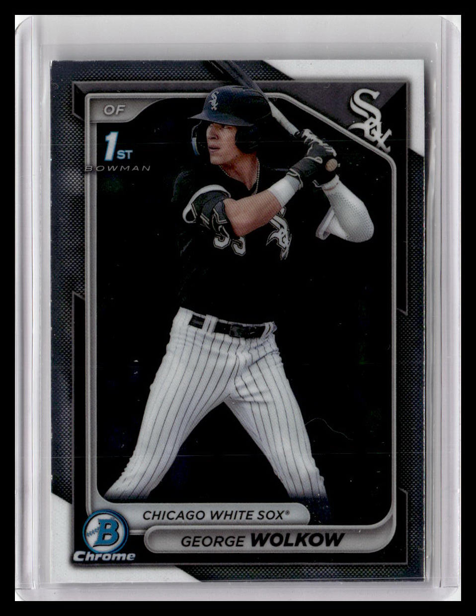 2024 Bowman #BCP-144 George Wolkow Chrome Prospects 1st Bowman