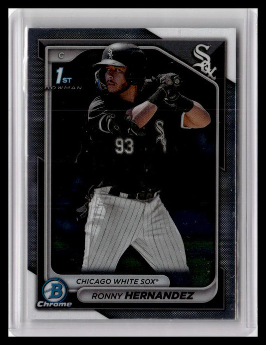 2024 Bowman #BCP-92 Ronny Hernandez Chrome Prospects 1st Bowman