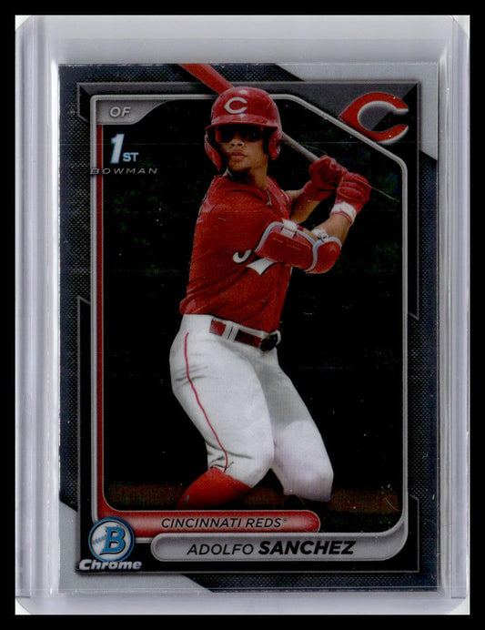 2024 Bowman Chrome #BCP-252 Adolfo Sanchez Prospects 1st Bowman