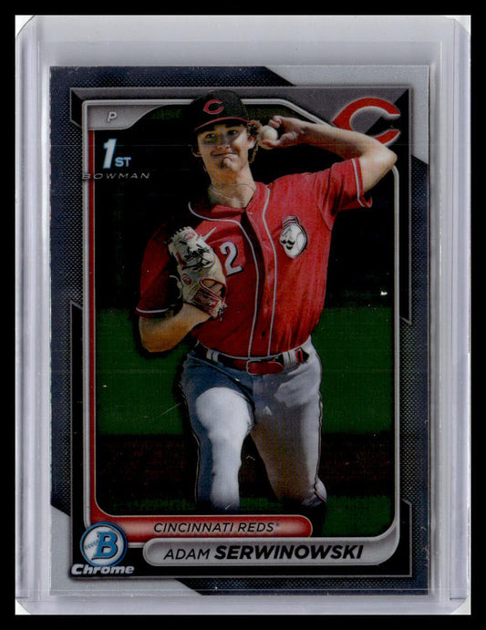 2024 Bowman Chrome #BCP-202 Adam Serwinowski Prospects 1st Bowman