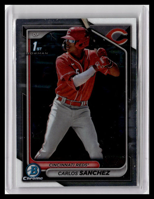 2024 Bowman #BCP-25 Carlos Sanchez Chrome Prospects 1st Bowman