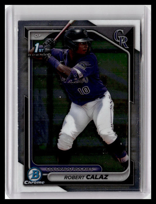 2024 Bowman #BCP-131 Robert Calaz Chrome Prospects 1st Bowman