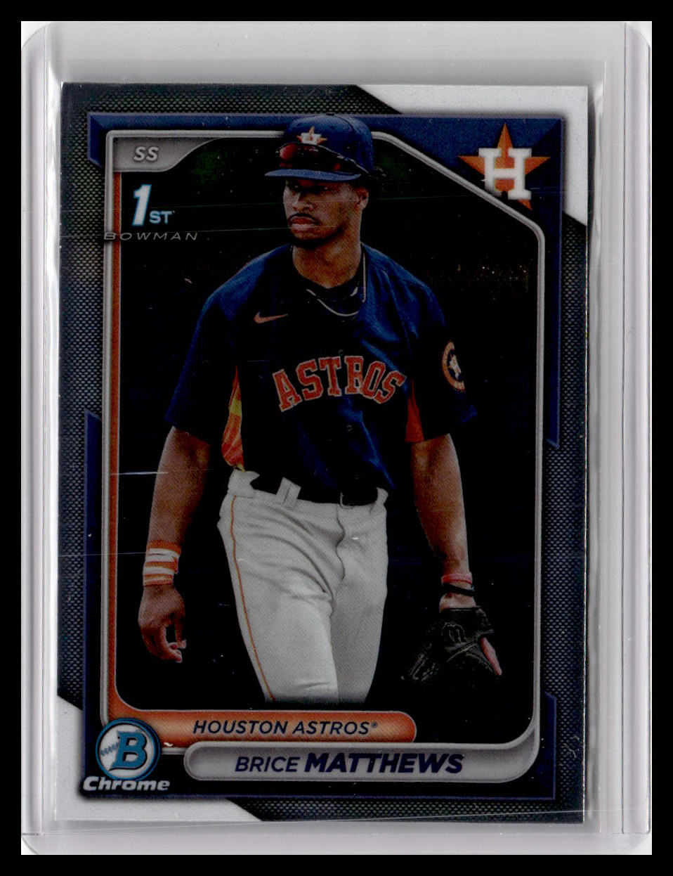 2024 Bowman #BCP-69 Brice Matthews Chrome Prospects 1st Bowman