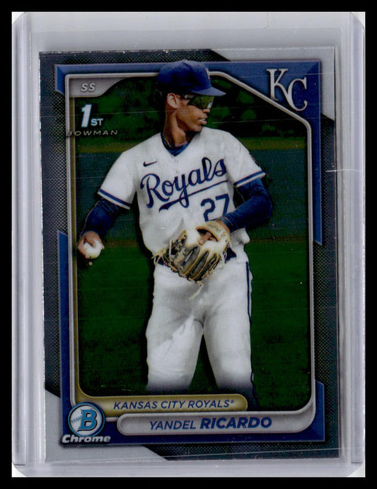 2024 Bowman Chrome #BCP-177 Yandel Ricardo Prospects 1st Bowman